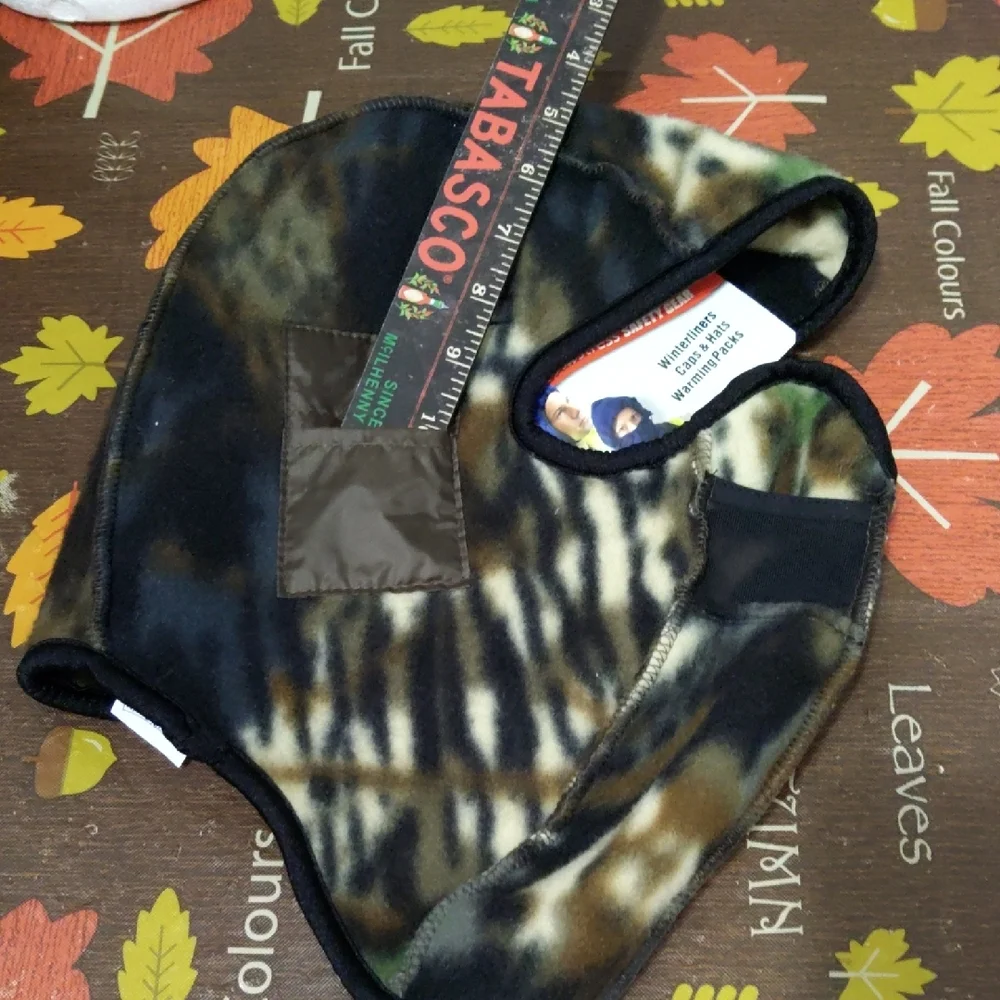 Warming Pockets On The Inside Full Face Mask